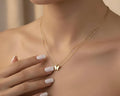 Celeste Wing – Twin Chain Necklace