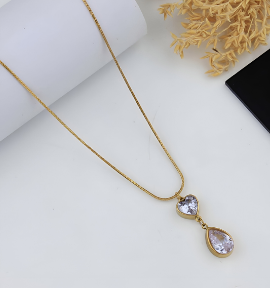 Seraphine Glow – Layered Crystal Drop